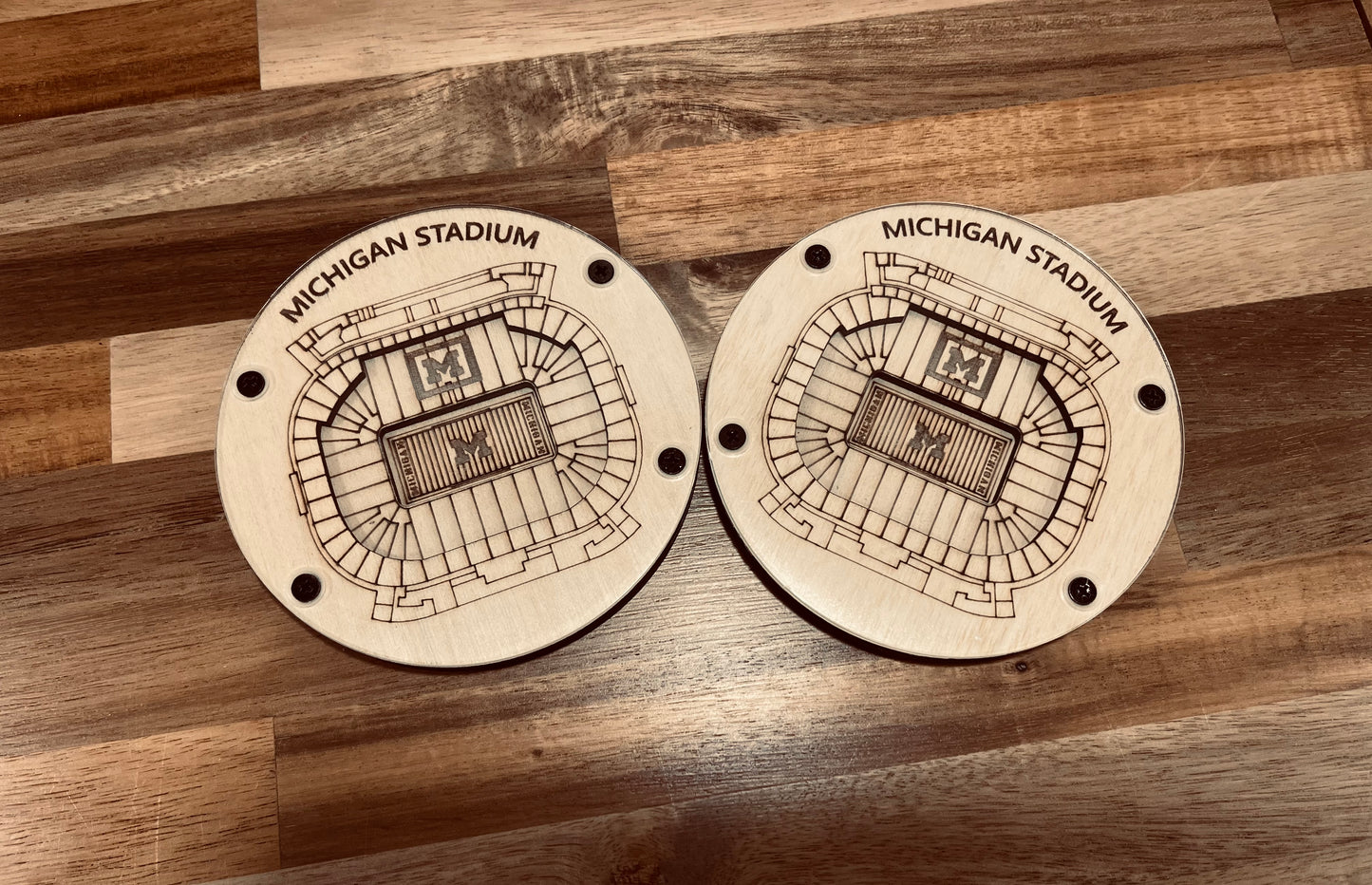 College Football Stadium Coasters