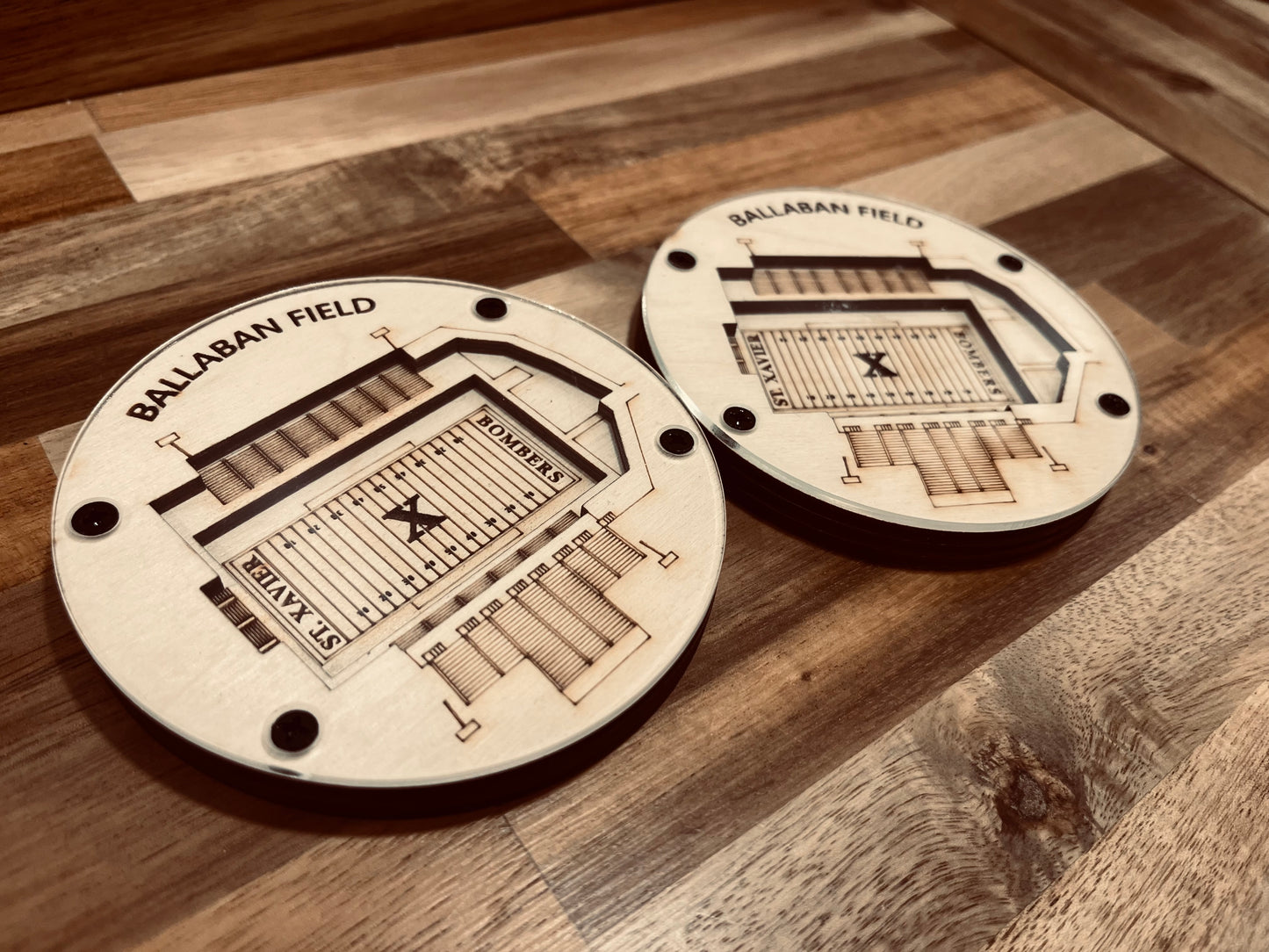 College Football Stadium Coasters