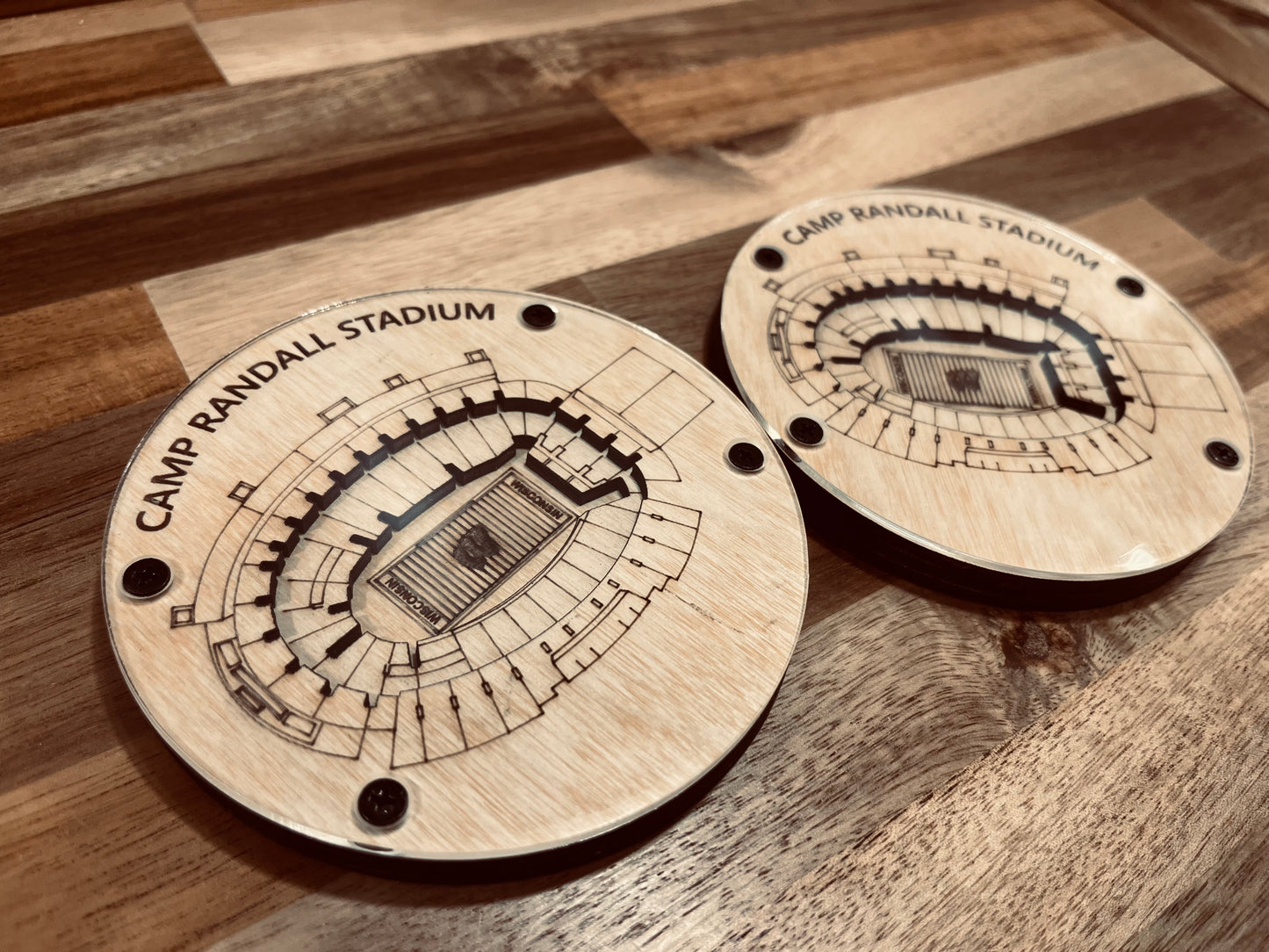 College Football Stadium Coasters