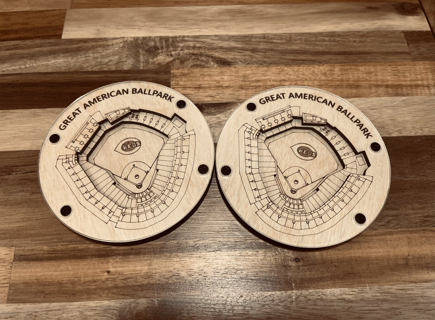Baseball Stadium Coasters