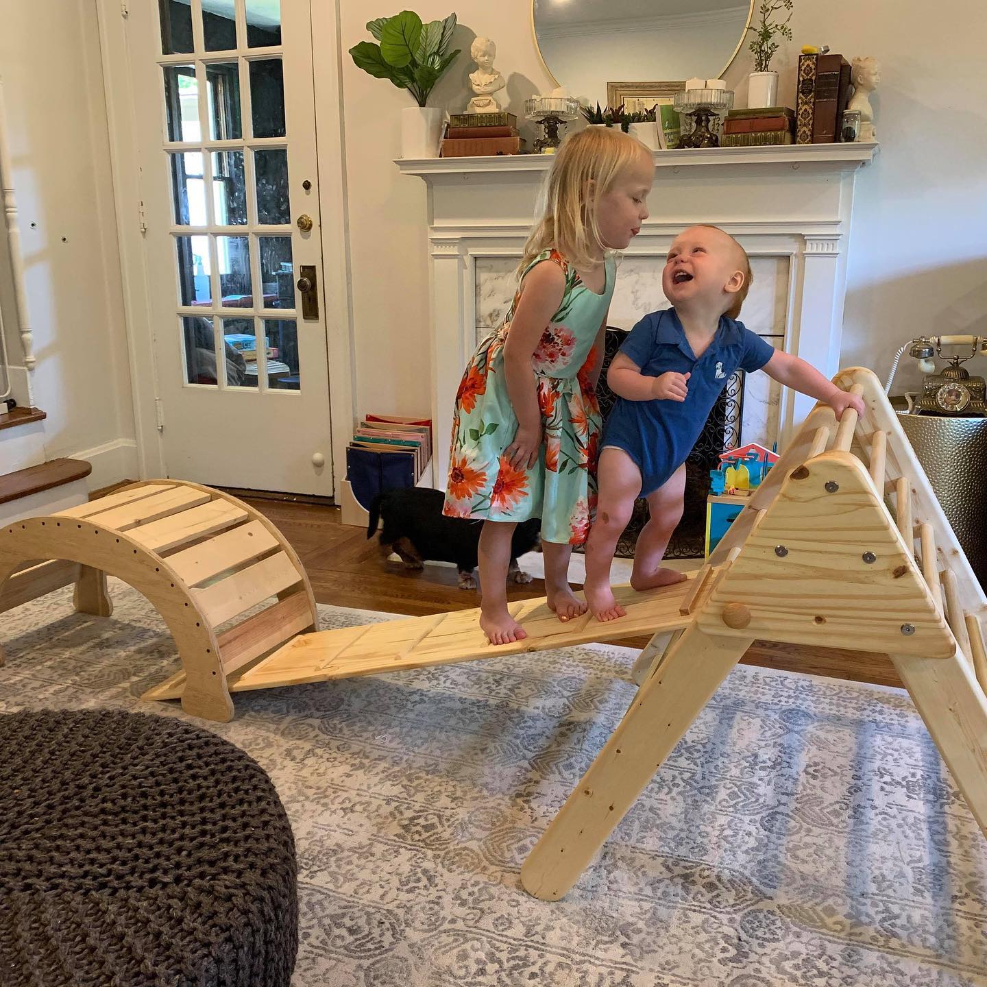 Foldable Pikler Climbing Triangle