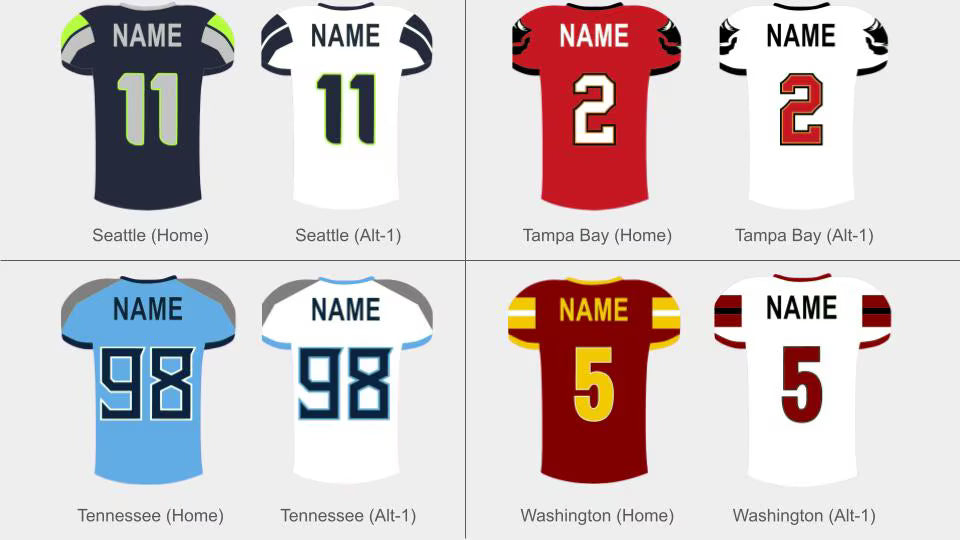 Personalized Laser-Engraved Football Jersey Wall Decor