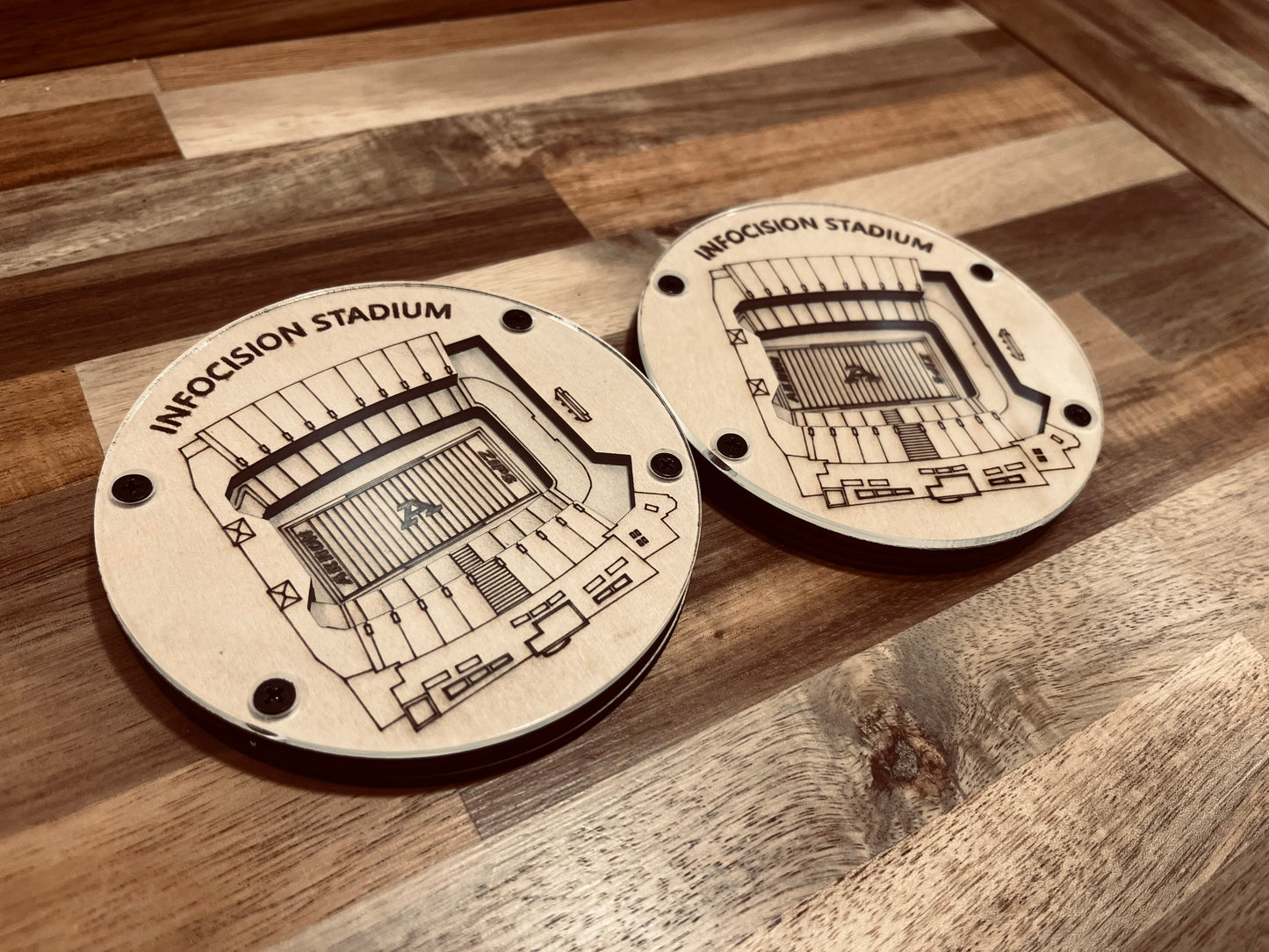 College Football Stadium Coasters