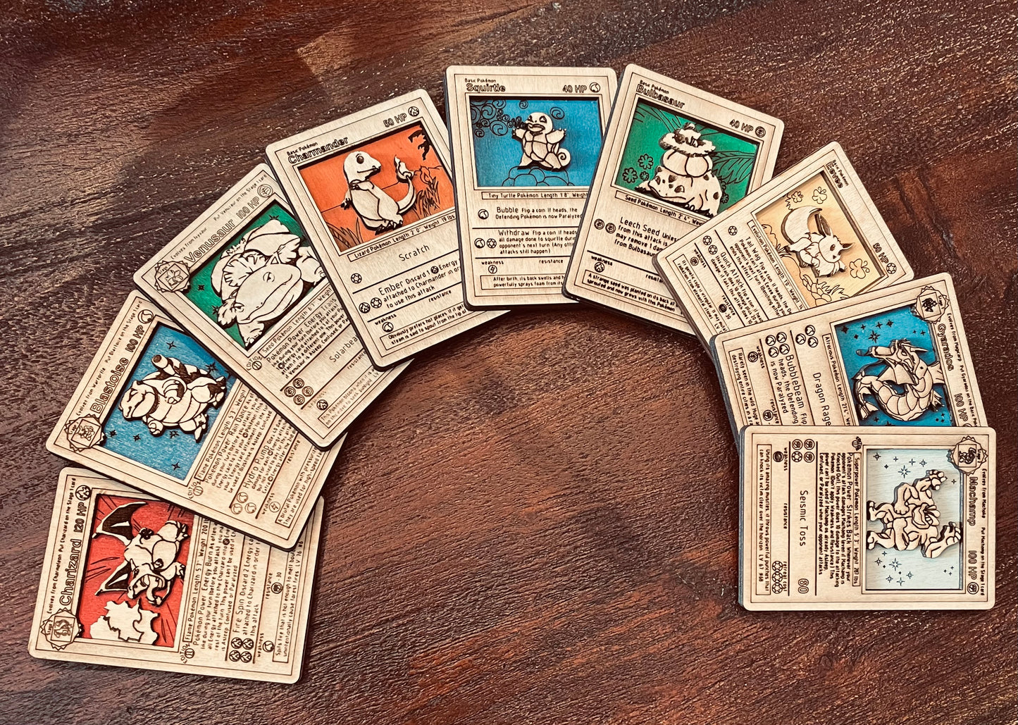 Pokemon Card Replicas (3.75"x2.75")