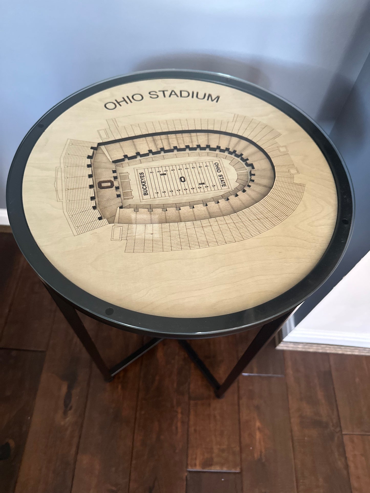 3-Dimensional Stadium End Table