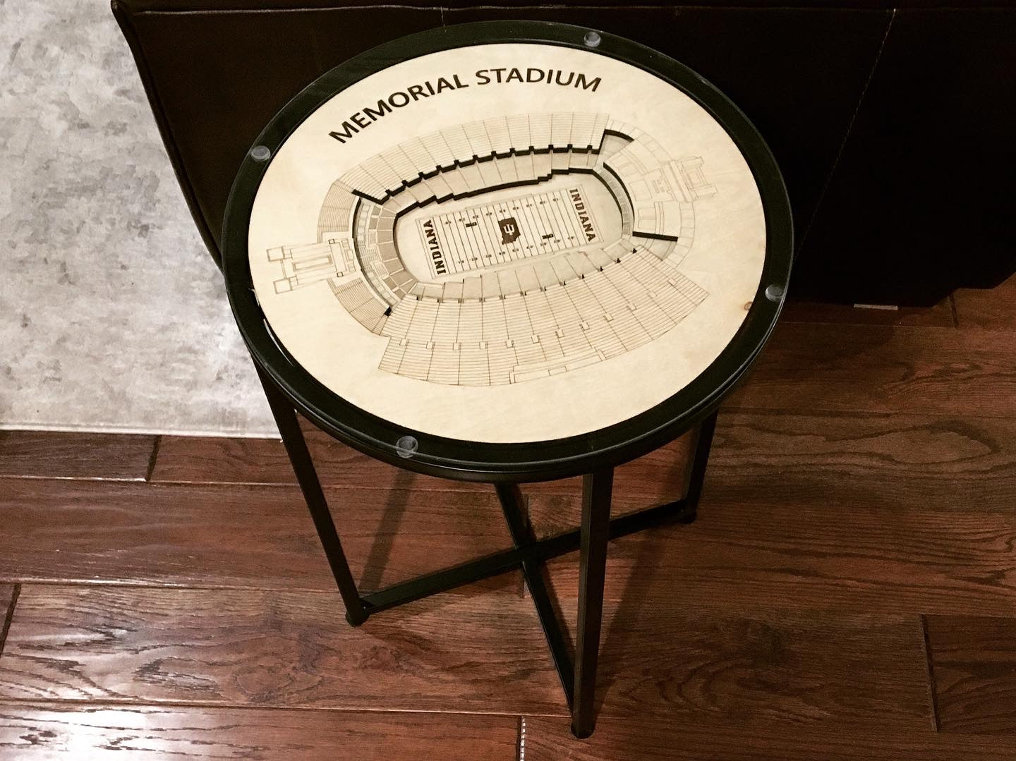 3-Dimensional Stadium End Table