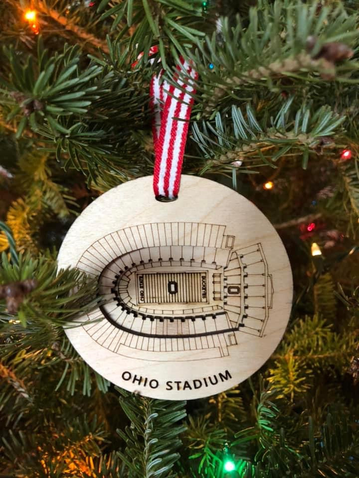 College Football Stadium Ornaments