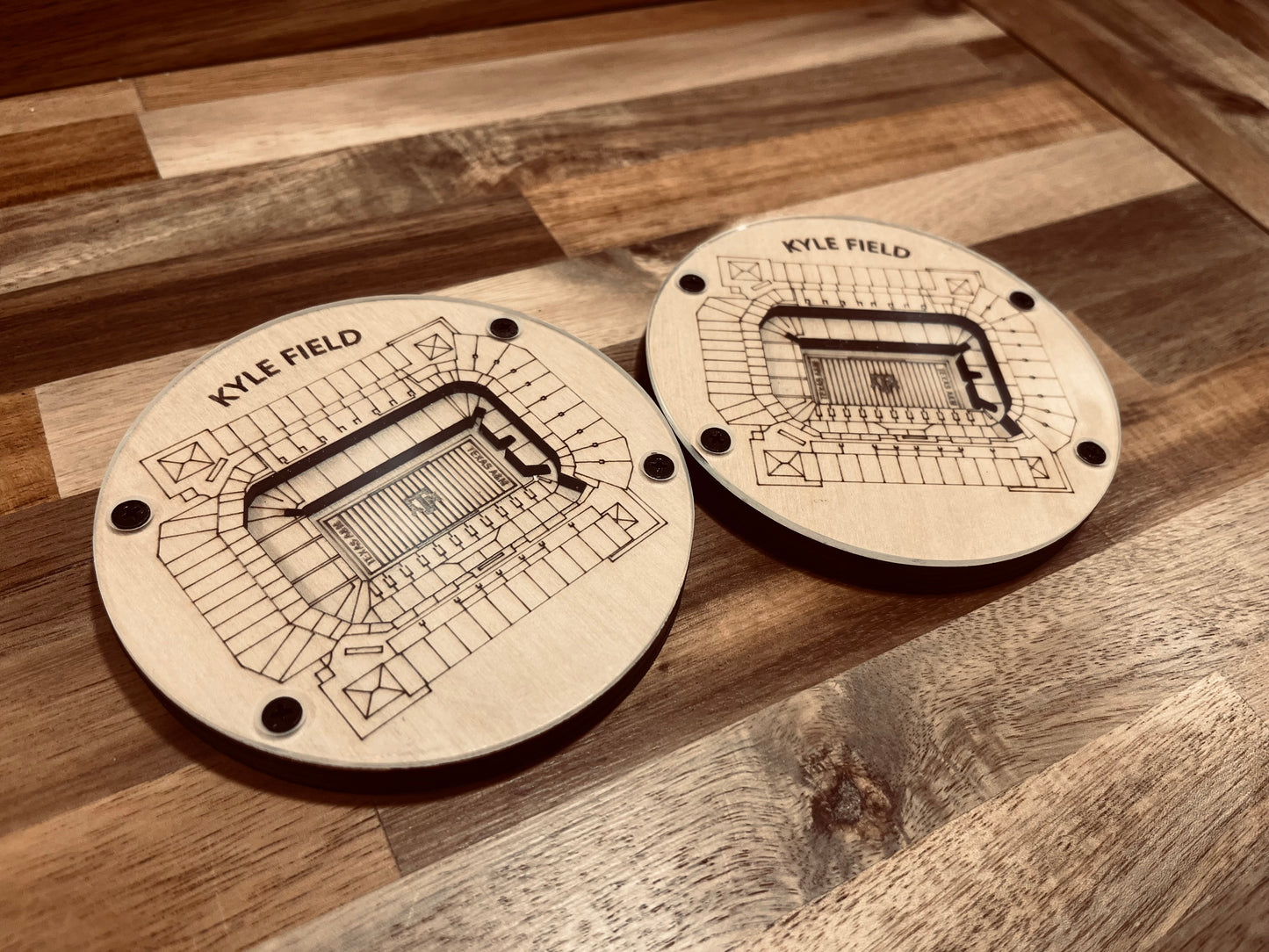 College Football Stadium Coasters