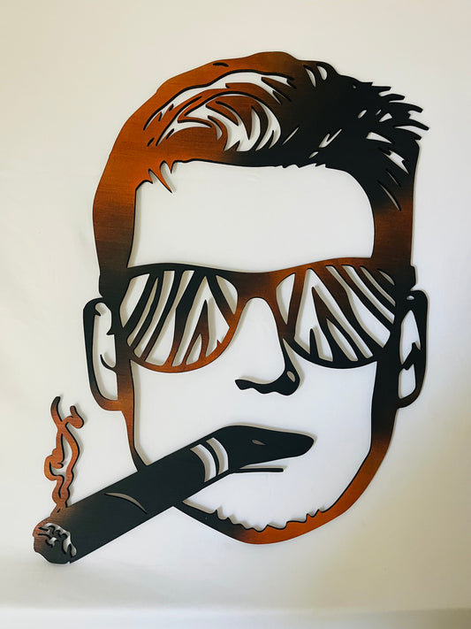 Smokin' Joe Burrow Wall Art