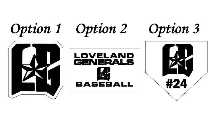 Loveland Generals Leather Patch Baseball Hats