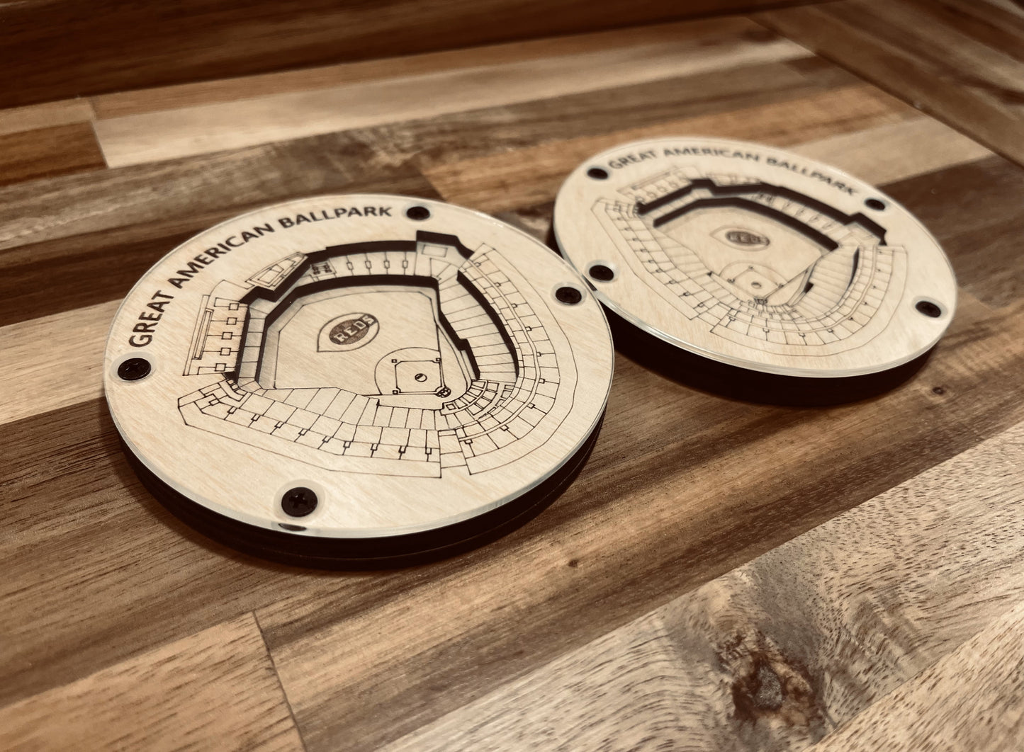 Baseball Stadium Coasters