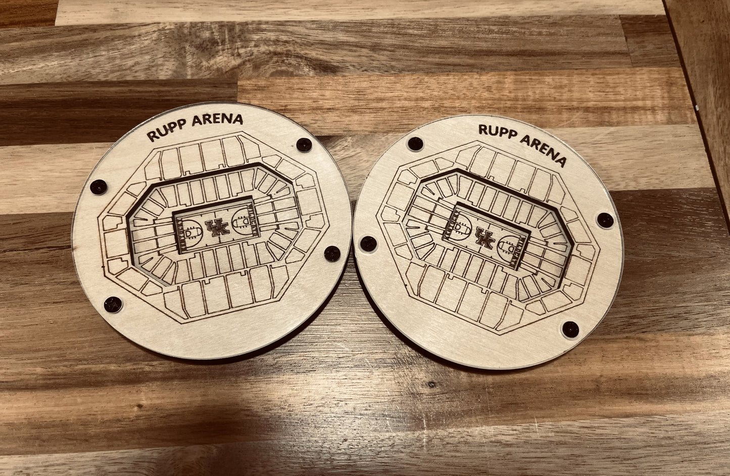 College Basketball Stadium Coasters