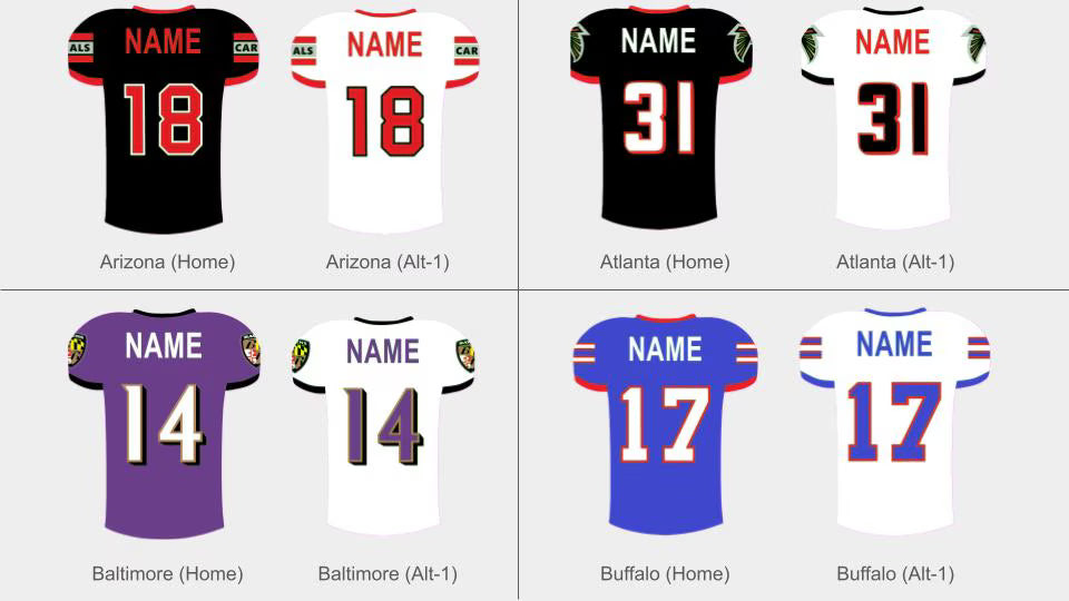 Personalized Laser-Engraved Football Jersey Wall Decor