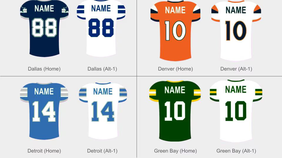 Personalized Laser-Engraved Football Jersey Wall Decor