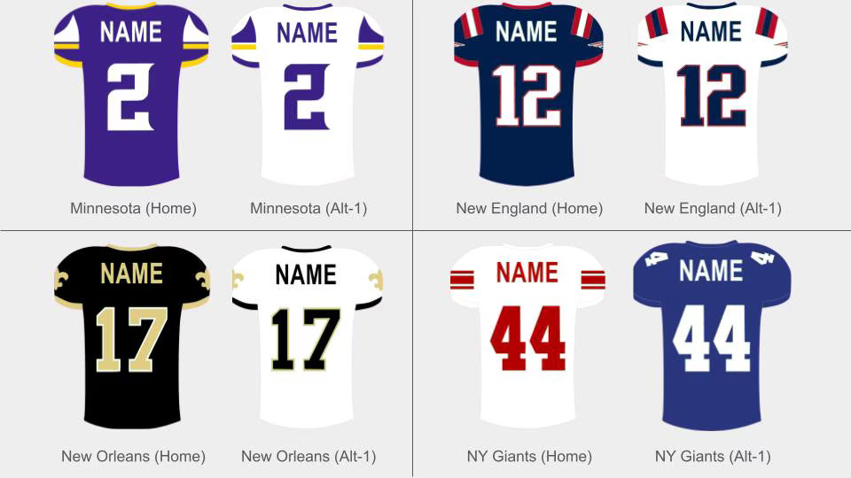 Personalized Laser-Engraved Football Jersey Wall Decor