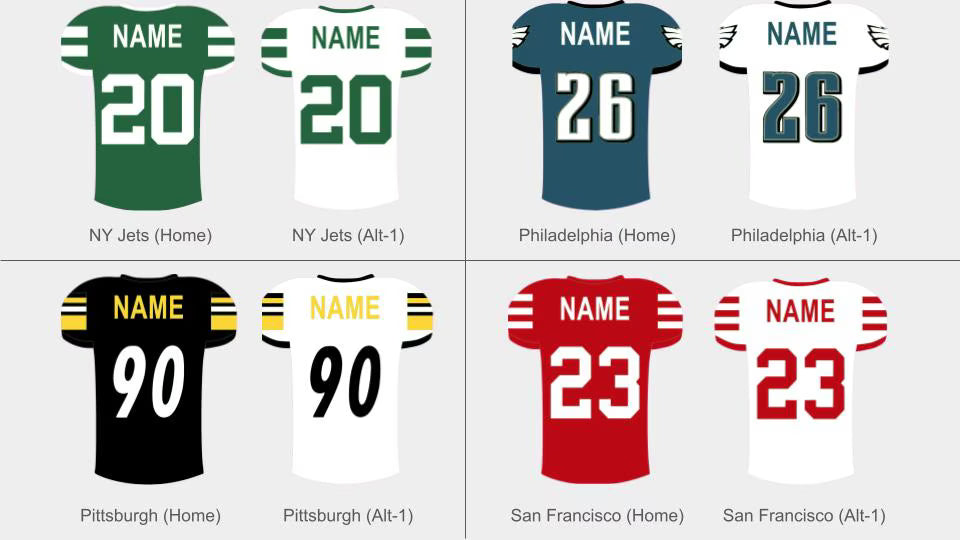 Personalized Laser-Engraved Football Jersey Wall Decor